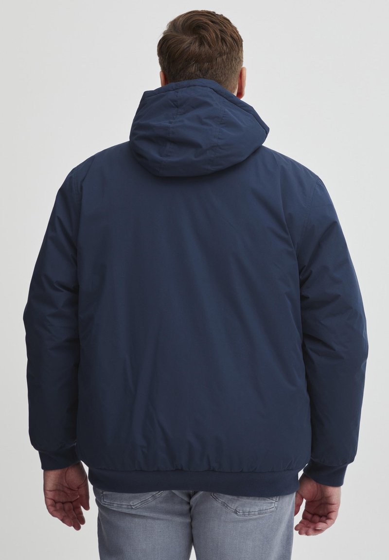Blend BHEleon Winterjas voor heren, jas met capuchon, Phantom Grey (194205), L