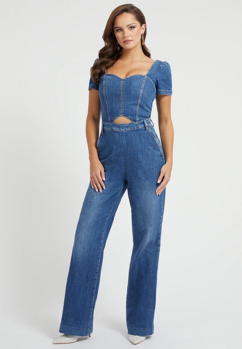 Guess MILVA Jumpsuit enlinghtment dark/blue denim Zalando.ch