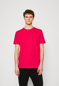 BOSS TEE - Jednoduché tričko - open pink