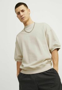 Jack & Jones MIT RUNDHALS - T-shirt - bas - moonbeam