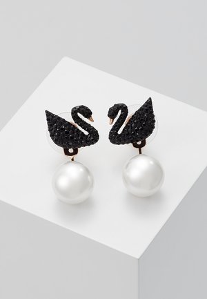 ICONIC SWAN - Earrings - jet