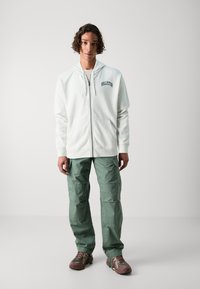Hollister Co. RELAXED - Tröja med dragkedja - off-white