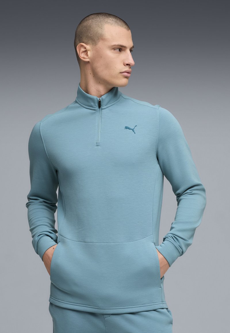 Puma Top s dlouhým rukávem - baltic sea blue