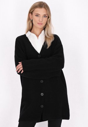 Strickjacke - schwarz