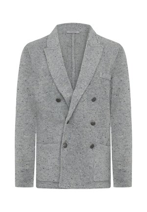 Cardigan - light grey solid