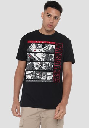 TRANSFORMERS GENERATIONS AUTOBOTS AND DECEPTICONS BOXES - Print T-shirt - black