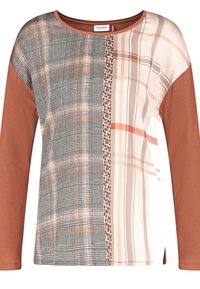 Gerry Weber Bluse - camel/ pumpkin/ schwarz