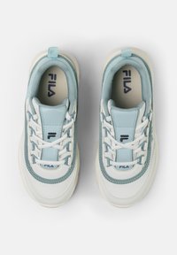 Fila STRADA LOGO - Sneakers basse - white/blue glow/marshmallow