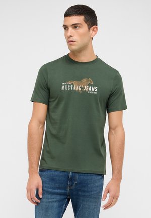 STYLE AUSTIN - T-Shirt print - grün