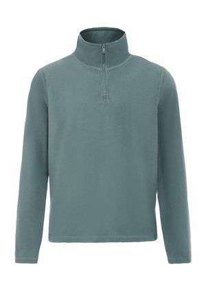 CO-BRANDED WITH URBAN STORM - Felpa in pile - türkis grau
