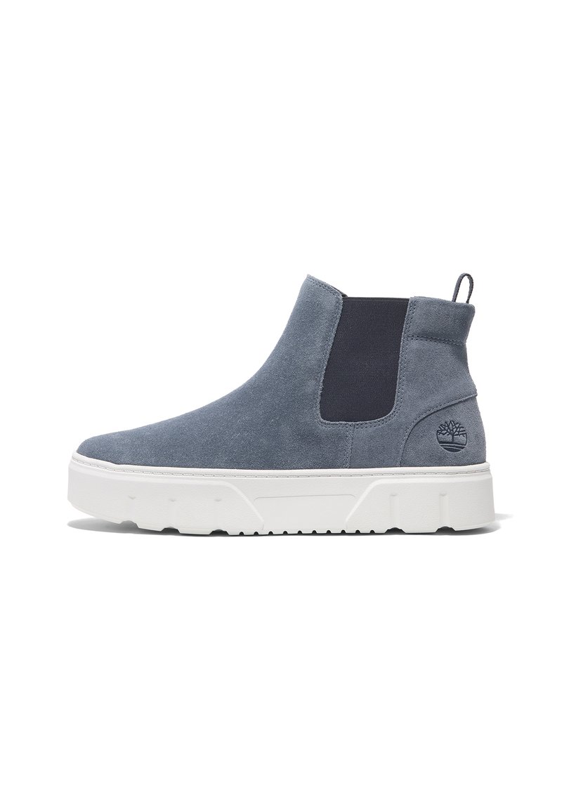 Timberland - MID PULL ON - Ankle boots - dark blue suede, Enlarge
