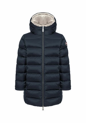 REVERSIBLE HOODED MID-LENGTH - Untuvatakki - dark blue