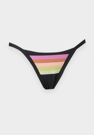 Rip Curl, SURF STRIPE CHEEKY - Slip bikini - black