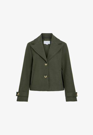 VILA, VISOLO L/S SHORT JACKET/TES/2 - Veste légère - forest night