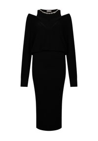 LIU JO Gebreide jurk - black