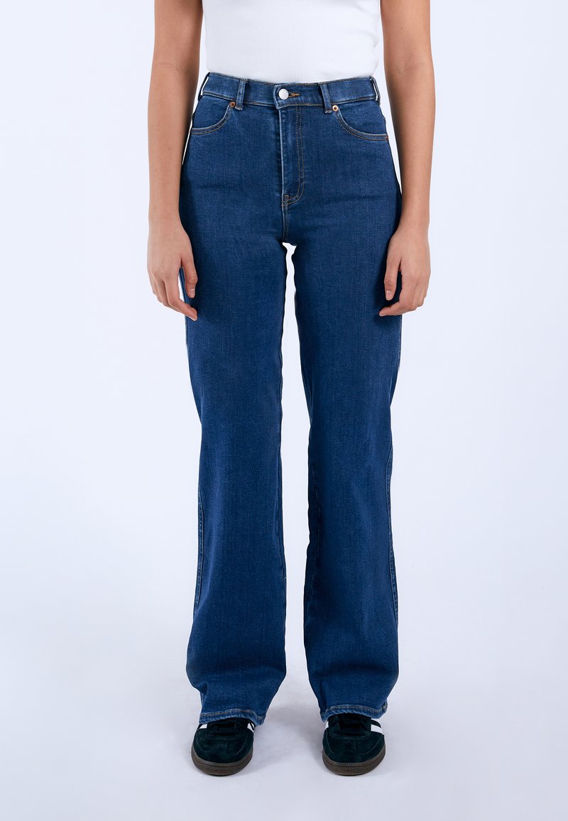 Dr.Denim MOXY STRATIGHT - Straight leg jeans - vale dark plain