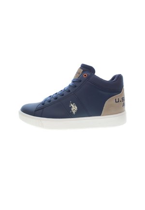 Vysoké tenisky - dark blue beige
