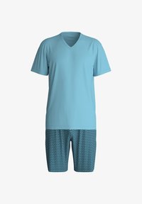 Unausgewählt, retro blue