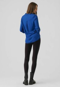Vero Moda VMBUMPY L/S NEW NOOS - Button-down blouse - sodalite blue