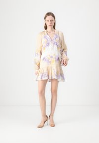 TWINSET DRESS - Dienas kleita - lavender/yellow