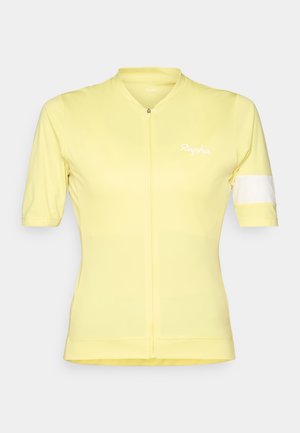 Rapha WOMENS CORE - Sykkeltrøyer - canary yellow/white alyssum