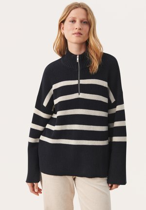 Part Two RAJANAPW - Džemper - dark navy stripe