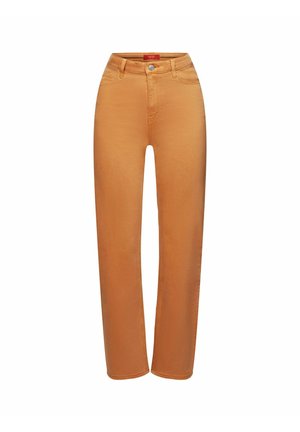 RETRO MIT HOHEM BUND - Jeans Straight Leg - camel