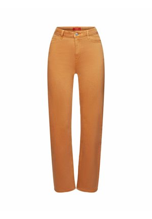 RETRO MIT HOHEM BUND - Jeans a sigaretta - camel