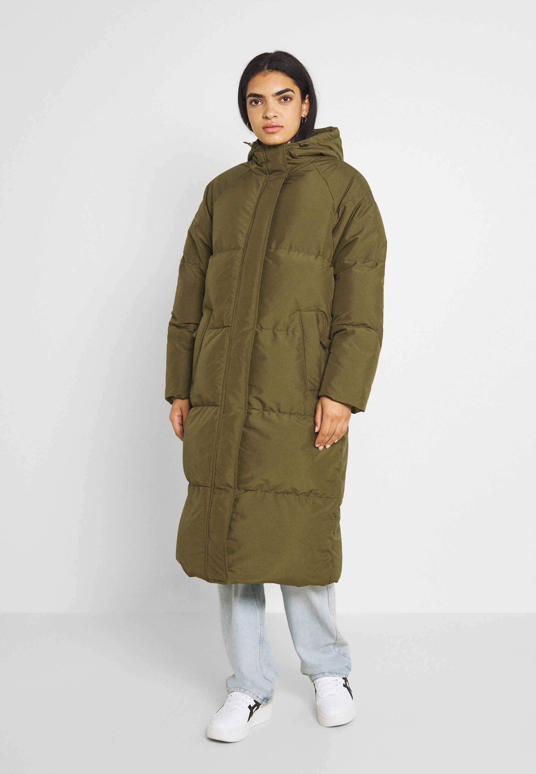 Minimum FLAWOLA - Winterjas - dark olive/donkergroen - Zalando.nl
