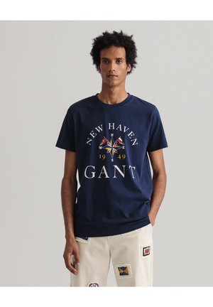 SAILING - T-shirt imprimé - evening blue