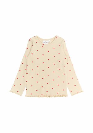 TRHEA - Camiseta de manga larga - gardenia aop