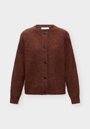 Selected, SLFLULU - Cardigan - cherry mahogany