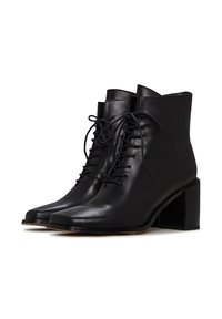 Cesare Gaspari Fűzős bokacsizmák - black