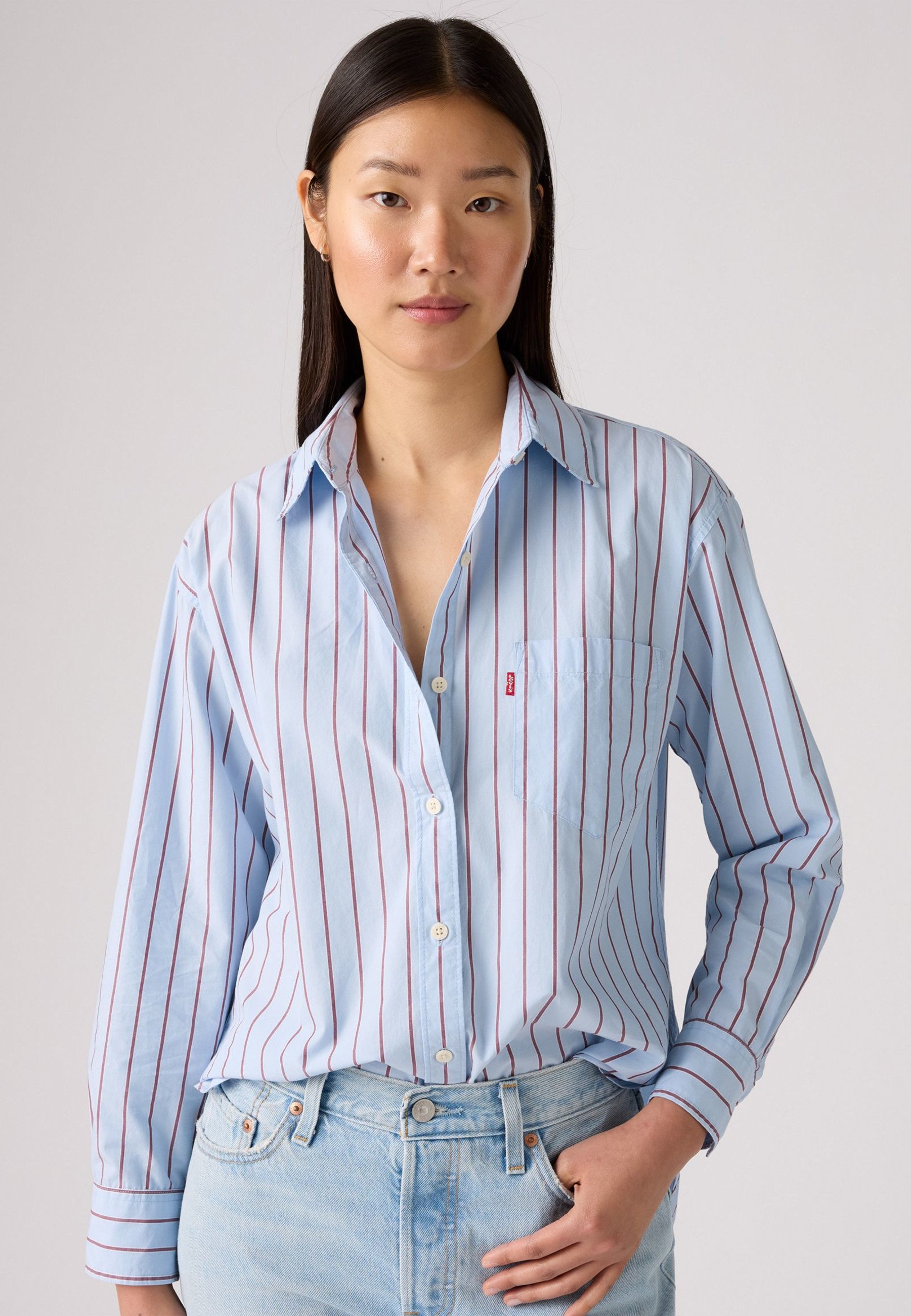 Levi's® MARTA - Camicetta - powdered yellow/blu