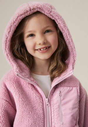 Next BORG ZIP THROUGH - Veste polaire - pink