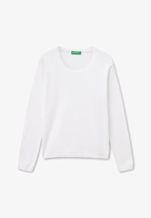 United Colors of Benetton, CREW NECK - Strickpullover - white
