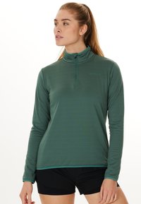 Endurance - VIRONIC W WAFFLE MIDLAYER - Longsleeve -  mallard green Miniatuurafbeelding 1