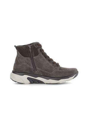 High-top trainers - pepper schw micro