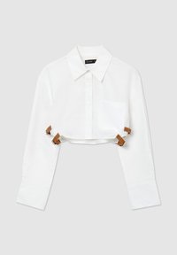 Calliope CROP CON FIBBIE LATERALI  - Camicia - bianco
