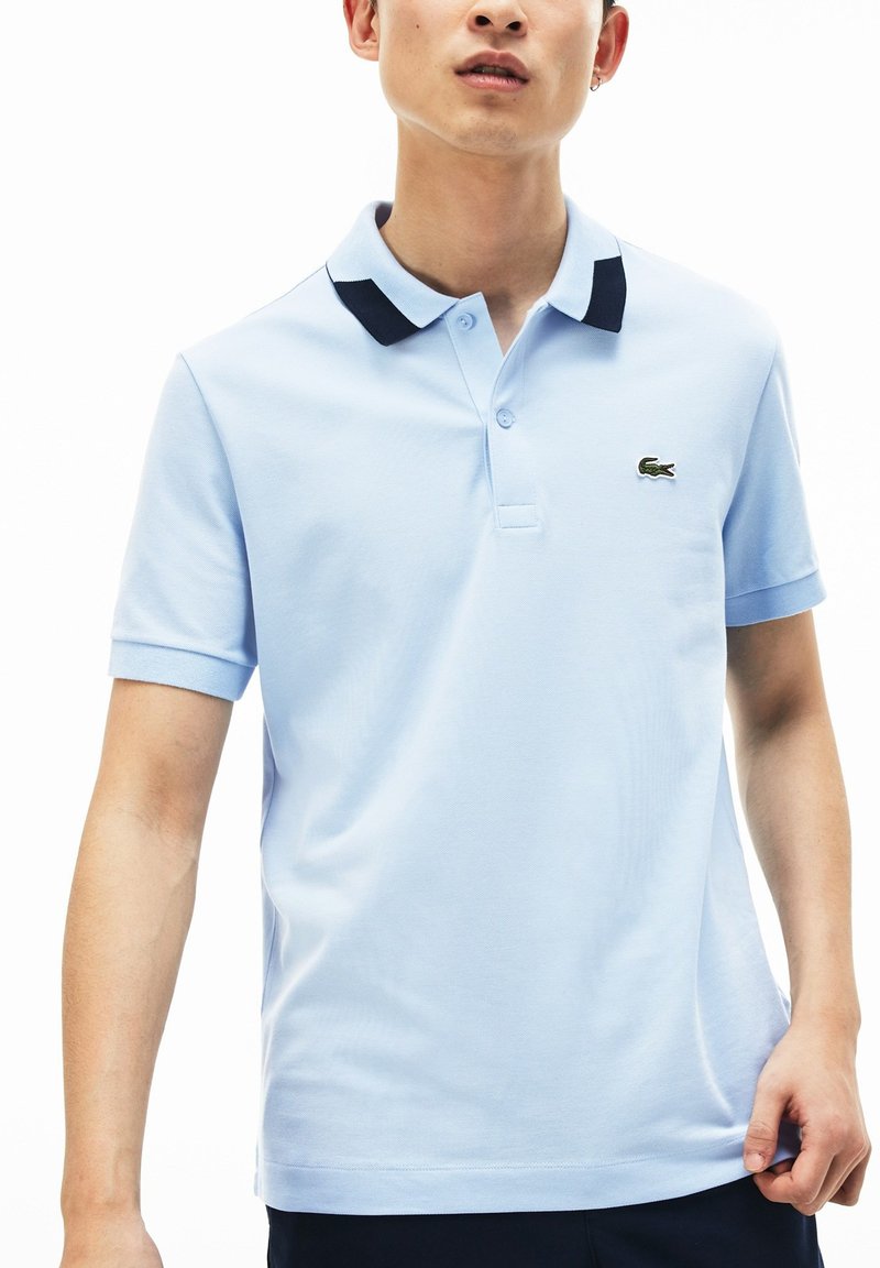 Lacoste Poloshirt Bleu Clair Blau Zalando De