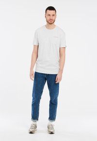 Protest ROCKO - T-shirt print - white melange