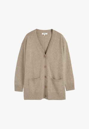 CHINTI & PARKER, CHINTI & PARKER CARDIGAN LONG CARDIGAN - Strickjacke - warm oatmeal
