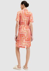 AllSaints ATHEA LUISA - Abito a camicia - blood orange