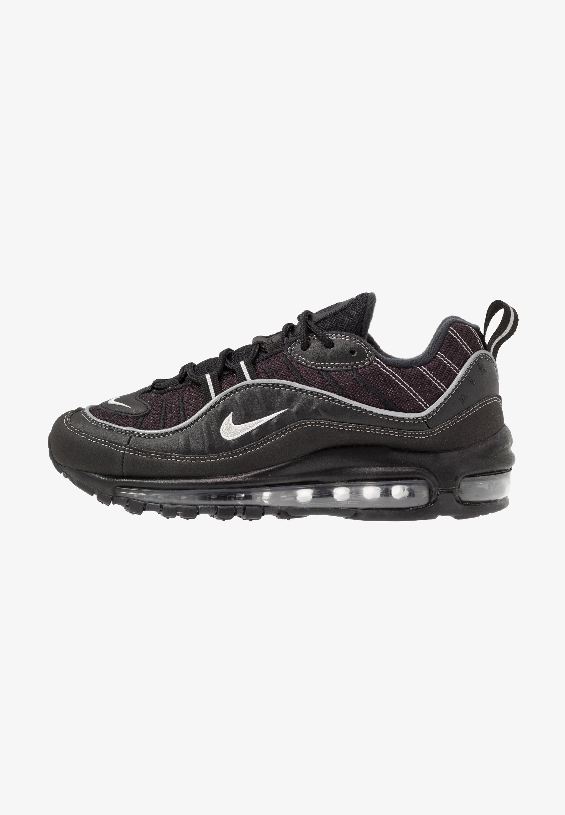 Nike Sportswear Air Max 98 Trainers Black Metallic Silver Oil Grey Vast Grey White Black Zalando De Nike Sportswear Air Max 98 Trainers Black Metallic Silver Oil Grey Vast Grey White Black Zalando De