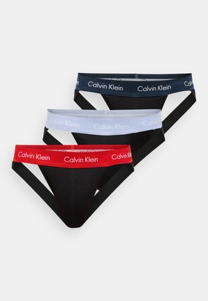 JOCK STRAP 3 PACK  - Nohavičky/Slipy - black/adrenaline rush