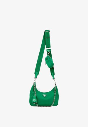 Prada, RE-EDITION 2005 CLOTH CROSSBODY BAG GREEN - Sac bandoulière - green
