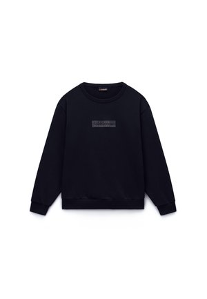 Napapijri NEW BOX LOGO UNISEX - Melegítőfelső - black beauty