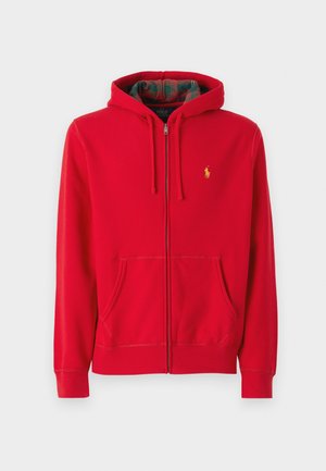 LONG SLEEVE - Sudadera con cremallera - red