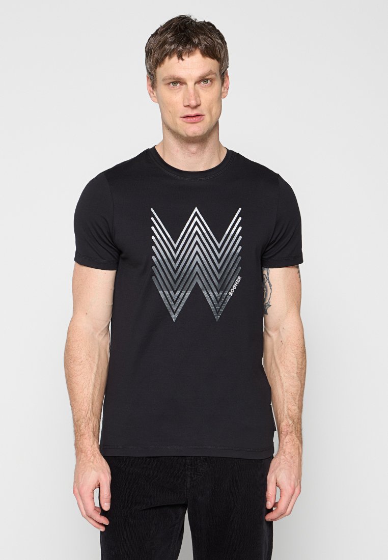 Bogner T-shirt print zwart