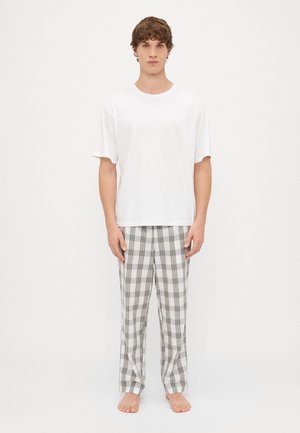 JACLUCA TEE AND PANTS GIFTBOX - Pyjama - white/seagrass